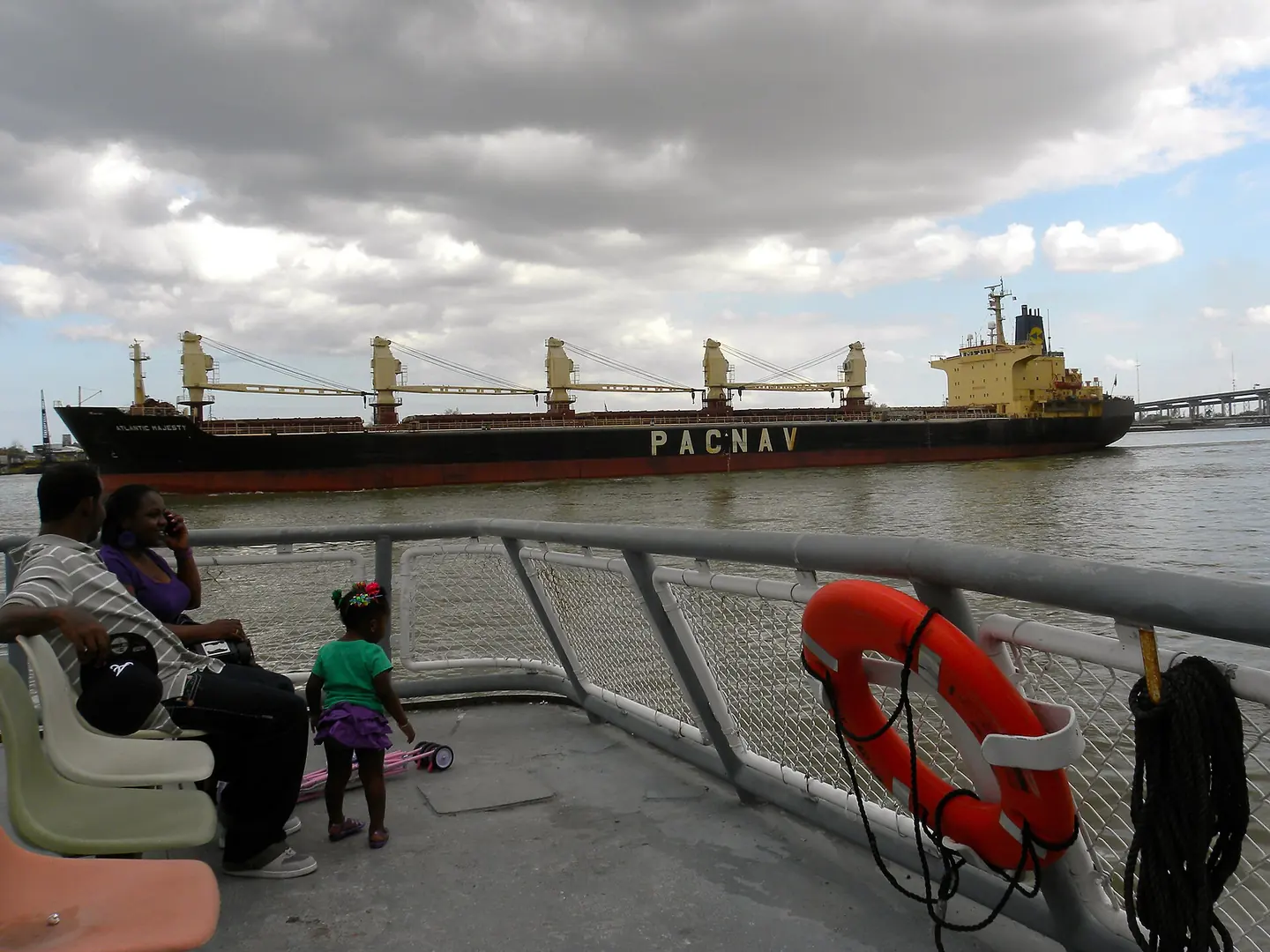 The Mississippi River at New Orleans